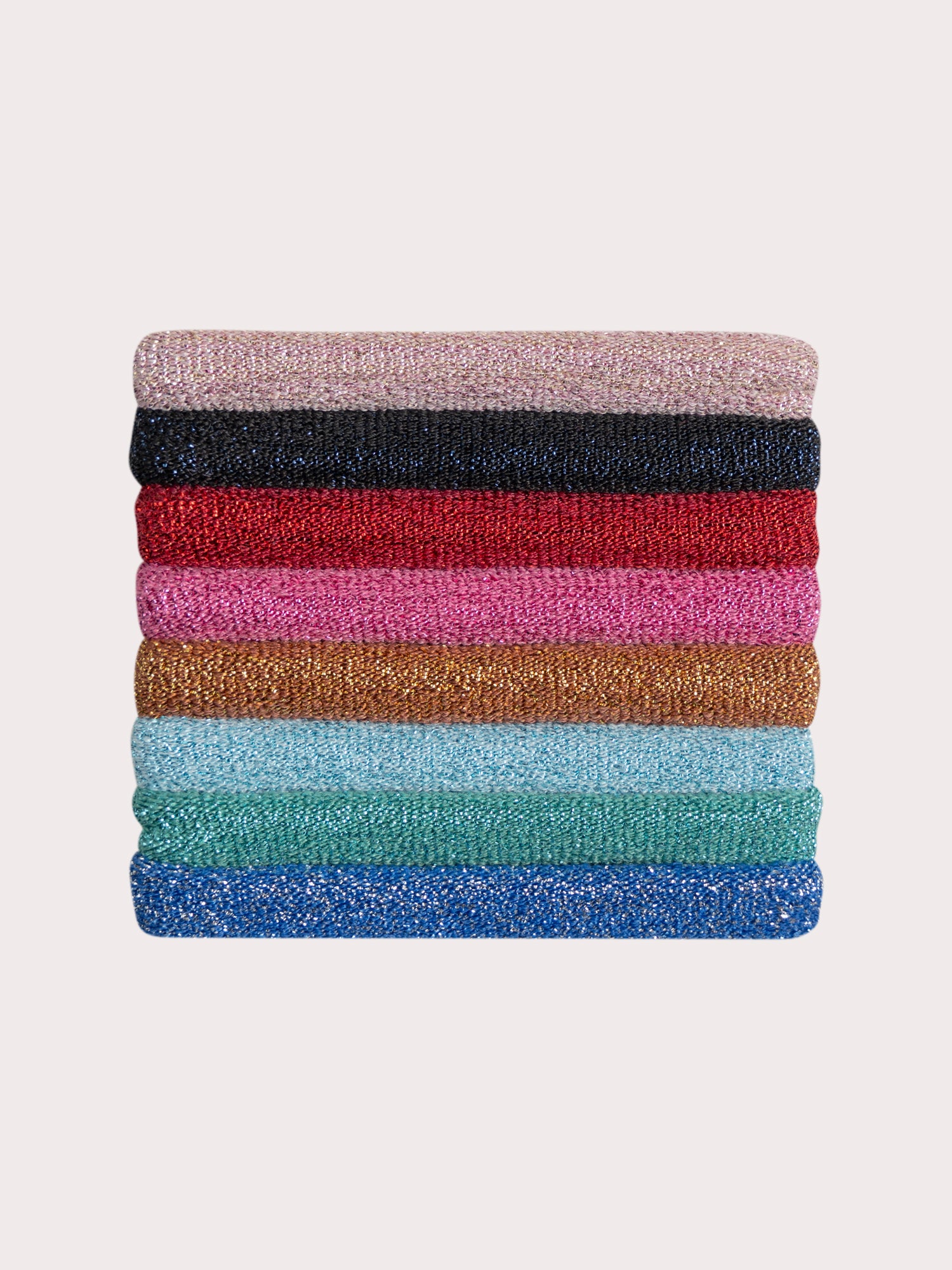 Lot de 8 élastiques multicolores pour fille