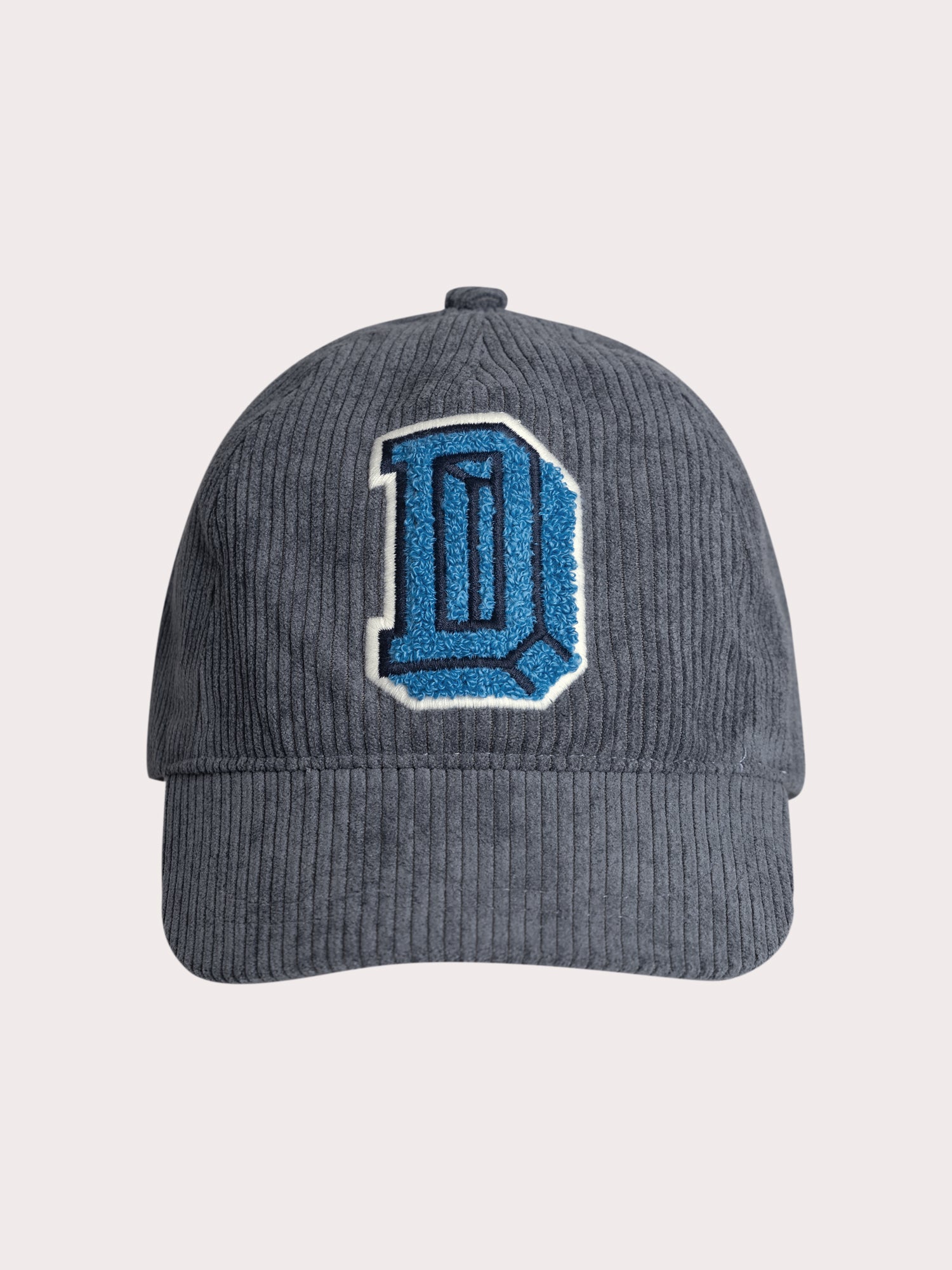 Casquette en velours grise pour garçon