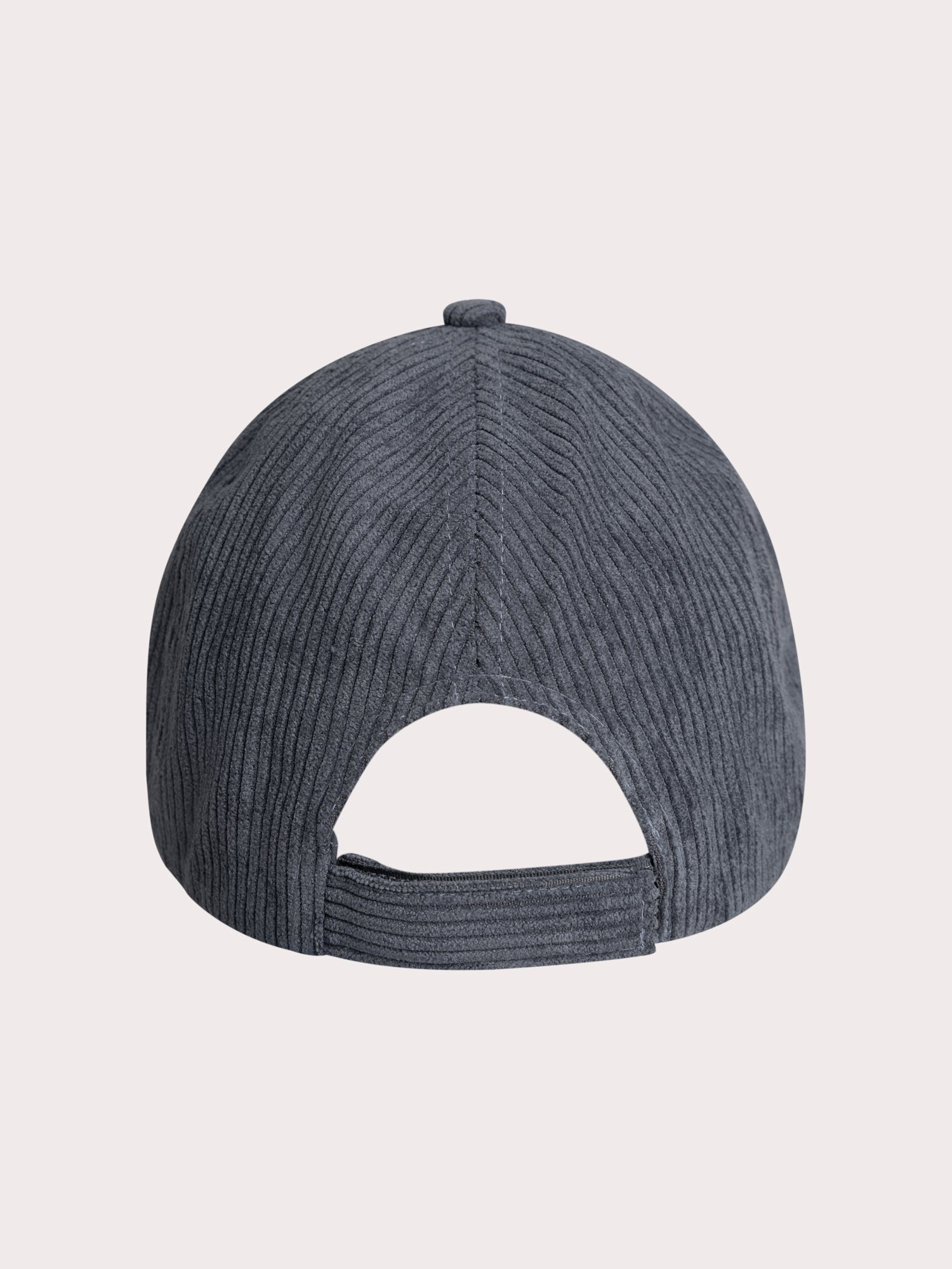 Casquette en velours grise pour garçon